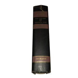 TWO FACES OF LOVE LUST FOR LIFE IMMORTAL WIFE IRVING STONE VAN GOGH 1944 HARDC